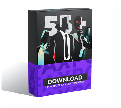 Faceless Character's Pack!