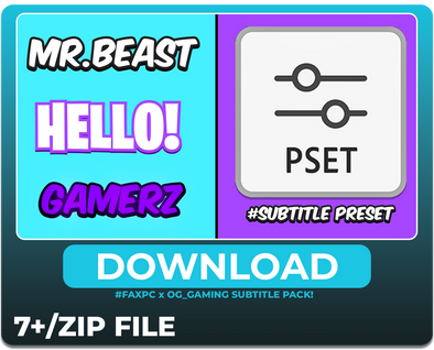 GAMING_SUBTITLE! PRESET's